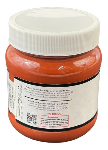Imagen 3 de 3 de Acrílico Vanguardia Siena Tostada 777 De 250 Ml.