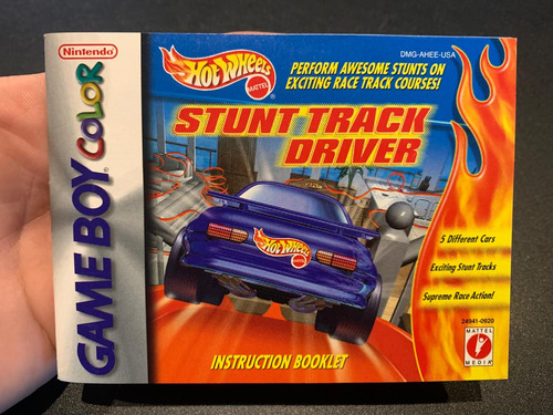 Hot Wheels: Stunt Track Driver Game Boy Color (Usado)