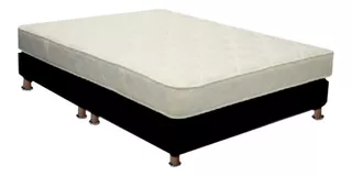 Colchon Ortopedico + Base Cama + 2 Almohadas 100x190