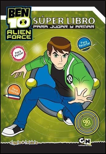 Super Libro Para Jugar Y Armar - Ben 10 Alien Force