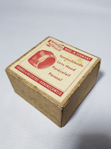 Imagen 2 de 7 de Fotografia Antiguo Lente Rolleiflex Filtro Germany Mag 57838