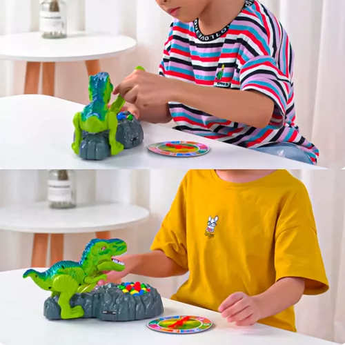 Dinossauro Ataca Brinquedo Boneco Infantil Resgate Os Ovos