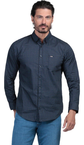 Camisa Ultra Slim Lee Manga Larga Hombre 241