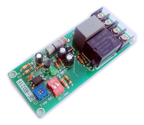 Módulo De Relé De Controle De Temporizador Ajustável Ac100v-