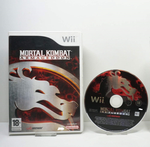 Mortal Kombat Armageddon Juego Nintendo Wii Original Fisico