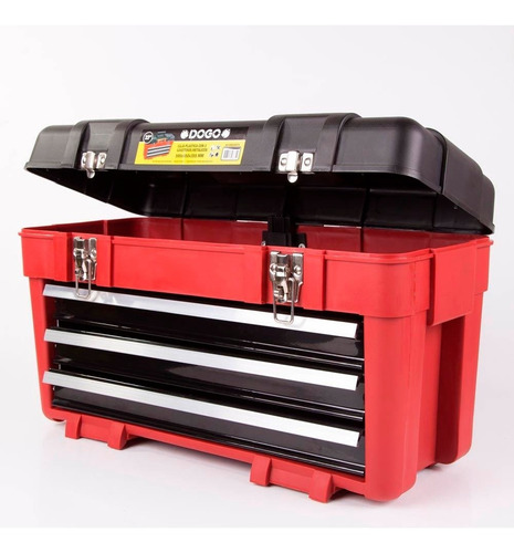 Caja Herramientas Dogo Dog20475 Rojo/negro Plástico Rojo/negro