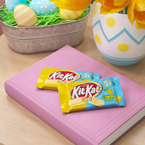 Kit Kat Lemon Crisp Pascua Chocolate Galleta Wafer Limón 42g