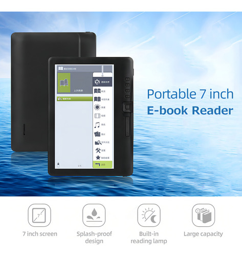 Lector De Libros Electrónicos Portátil Lector Electrónico Mu 16 gb