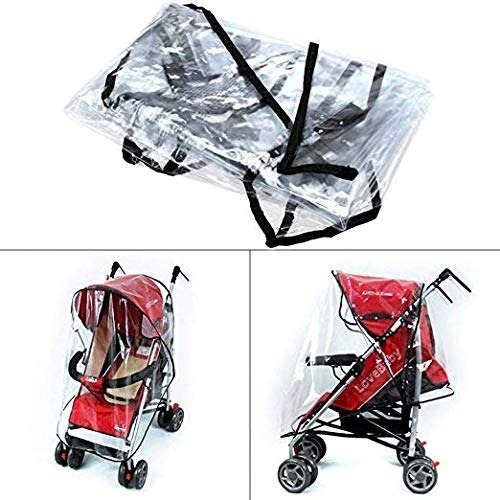 2 Protectores Cobertor Coche Bebe Viento Lluvia Polvo Virus