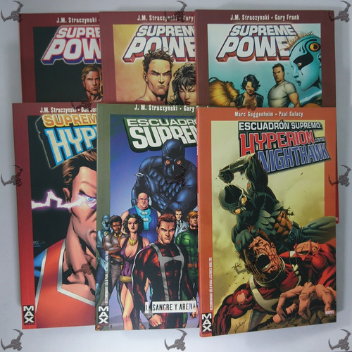 Lote Supreme Power 6 Tomos - Editorial Panini