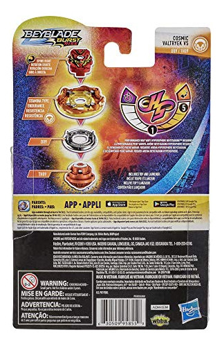 Starter Beyblade Burst Rise Hypersphere Cosmic Valtryek V5