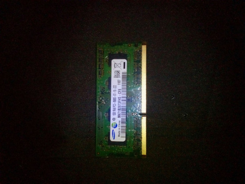 Memoria Samsung So-dimm Ddr3 1gb 1066mhz Pc3-8500s 07 10 Zzz