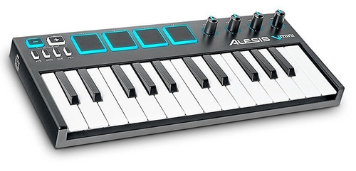 Teclado Controlador Midi Alesis Mini V Usb -blakhelmet Nsp