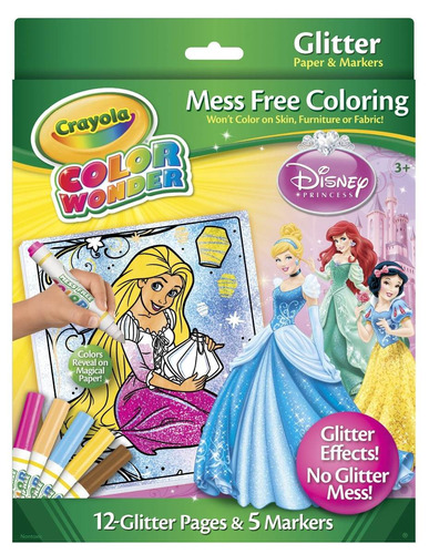 Crayola Disney Princesas Marcadores Niñas Diversion Colorear