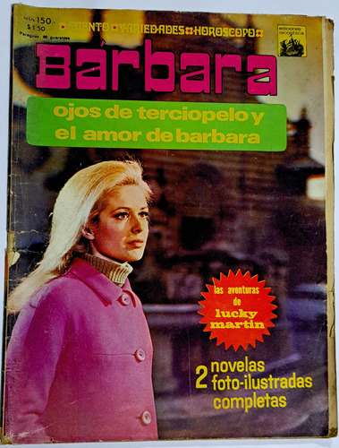 Barbara N°20/ 1971/ Revista De Fotonovelas