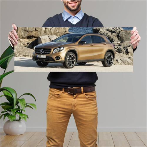 Cuadro 30x80cm Auto 2017 Mercedes Benz Gla Class 860