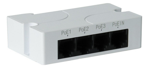 Extensor Poe Pasivo En Cascada Ieee802.3af De 1 A 3 Puertos