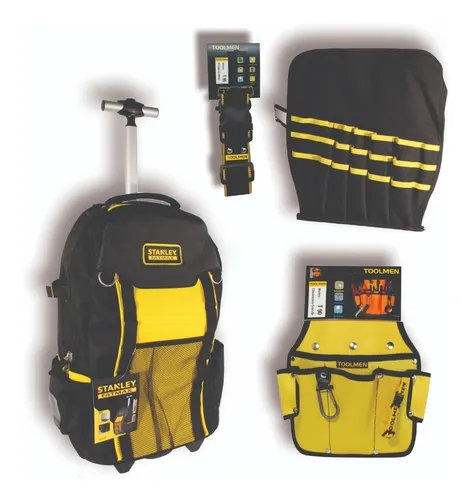 Mochila Carrito Porta Herramientas Stanley + Toolmen T90 T95