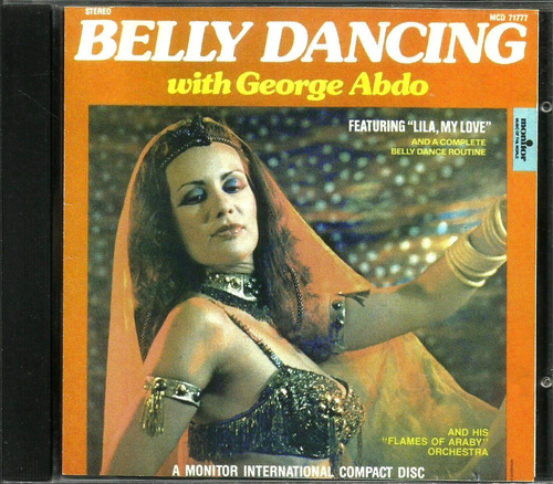 Cd Belly Dancing George Abdo Lila, My Love (u.s.a) Do Ventre