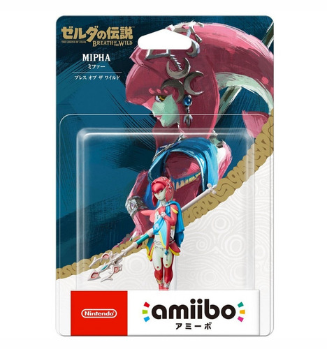 Amiibo Mipha - Zelda Breath Of The Wild - Japonés (nuevo)