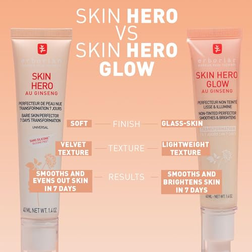 Erborian Skin Hero Con Ginseng Blanco, Corrector Facial Y