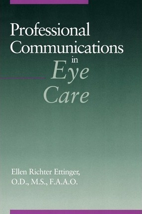 Libro Professional Communications In Eye Care - Ellen Ric...