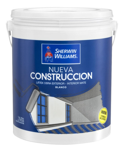 Pintura Latex Interior Exterior Mate 20 Lts Sherwin Williams