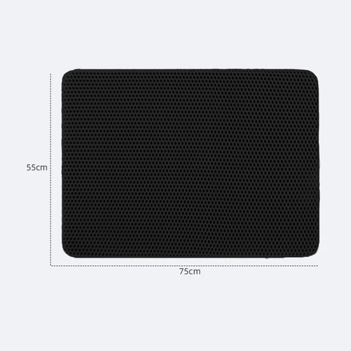 Tapete Para Arenero De Gato Xl 2 Capa Rascador Atrapa Arena