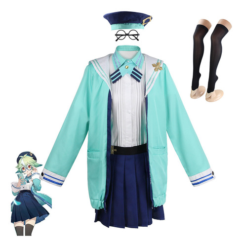 Genshinsu Sugar Cosplay Disfraz Jk Uniforme Conjunto