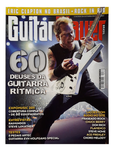 Guitar Player Nº 187 Eric Clapton - Steve Howe - Metallica