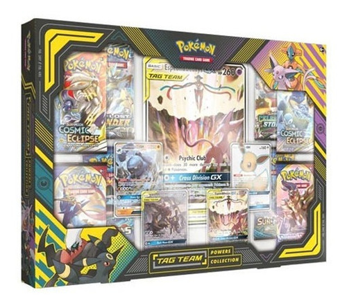 Pokémon Tag Team Collection Box - Espeon & Deoxys Español
