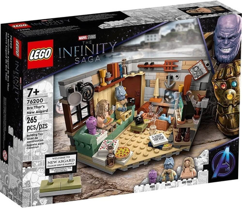 Lego Marvel Infinity Saga Bro El Nuevo Asgard De Thor 76200