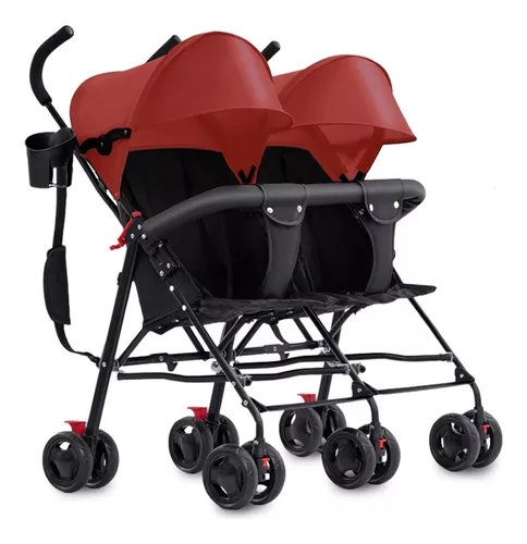 Baby Double Stroller For Twins Cosas De Bebe Cochecito Doble Carriola  Gemelos