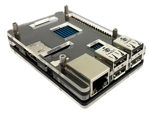 Funda Protectora Shell Caja Box Para Frambuesa Pi 2 Modelo B