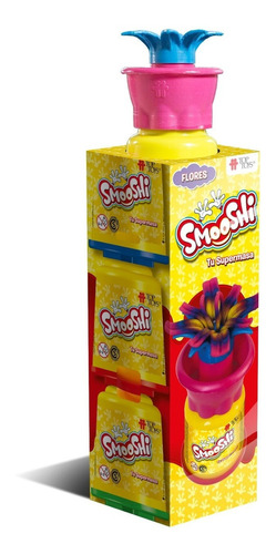 Smooshi Juego De Masa X3 Mix Set Flores Top Toys