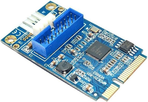 Adaptador Mini Pcie A 19 Pin Usb 3.0 Tarjeta De Expansion