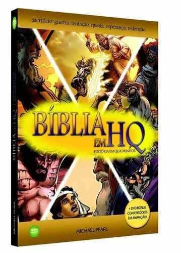 Biblia Infantil Ilustrada Com Historia Em Quadrinhos + Dvd