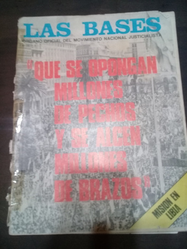  Revista **las Bases*29 De Enero De 1974, Nº 79 Politica 