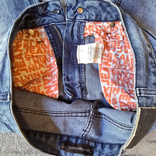 Calça Jeans Calvin Klein 38 40 Slim Perfeito Estado - Zero (Usado)