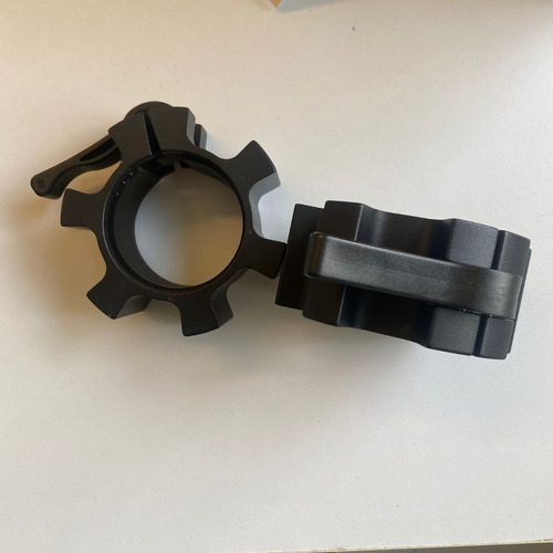 Abrazadera Para Barra Olímpica Gym Aluminio Profesional