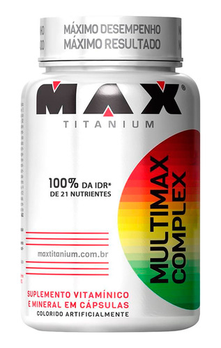Multimax Complex - 90 Caps - Max Titanium