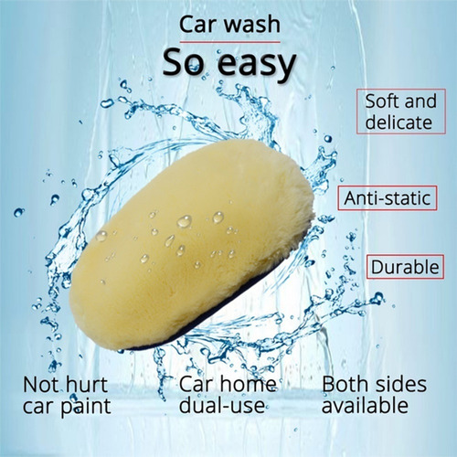 Cepillos De Limpieza A Car Care, Guantes De Pulido, De Lana,