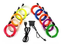 Comprar Luz Led Neon Usb Auto Moto Tuning 4m Cable Flexible Clicshop