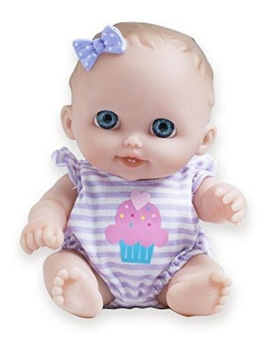 Jc Toys Lil Cutesies Todo Vinilo Lavable Muñeca Baby Doll, 