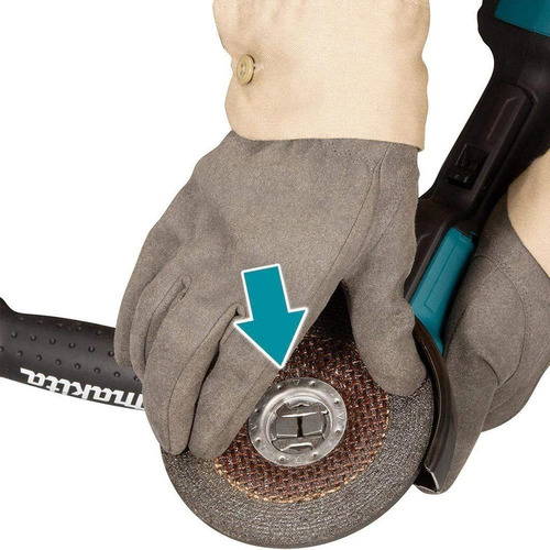 Makita Esmeril Angular 4 1/2 18v X Lock Bl Xpt Aws Sin Bat