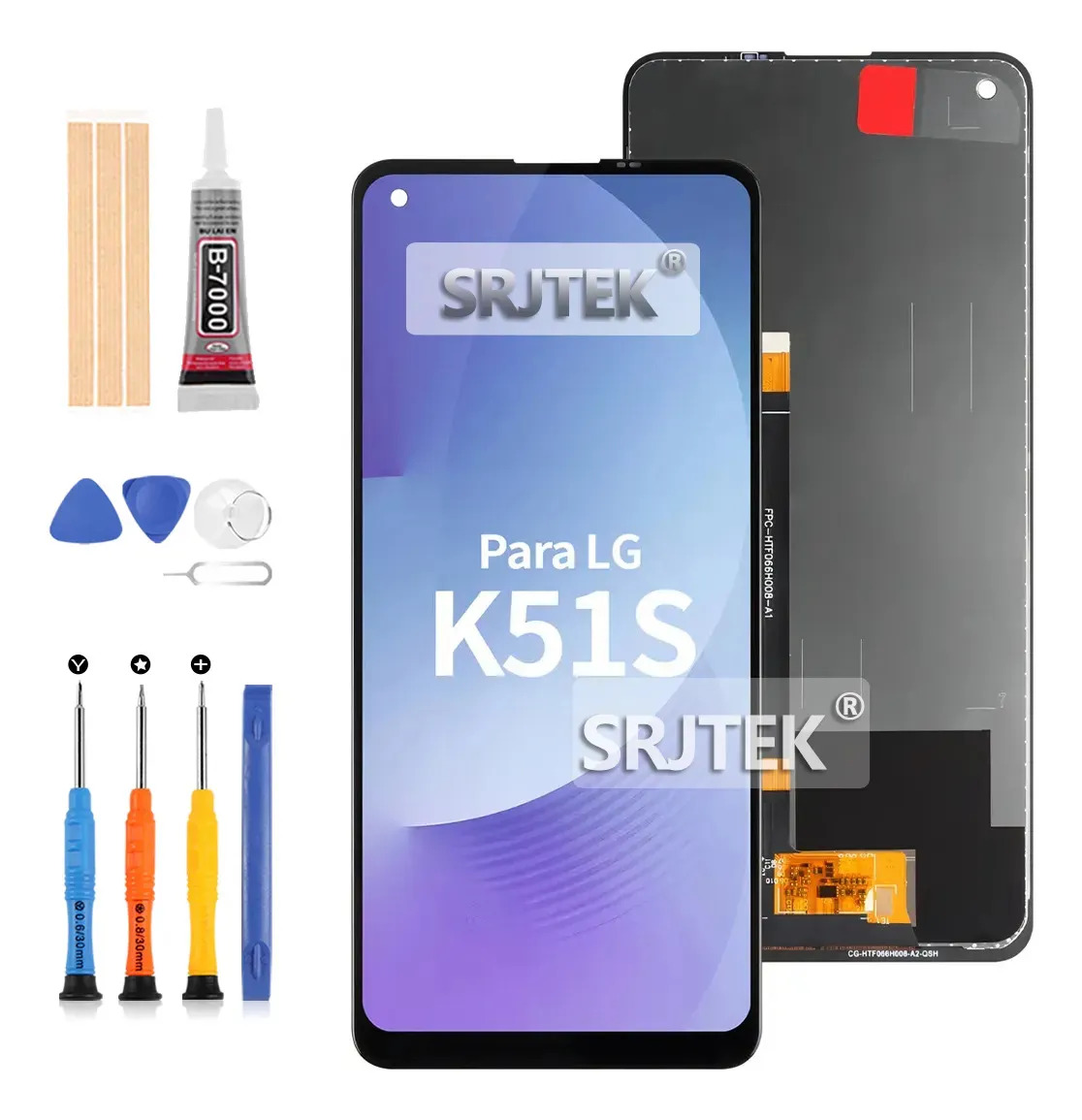 SRJTEK Pantalla Ori Para LG K51s TĂĄctil Display
