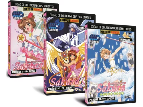 Sakura Card Captor Dublado Completo Filmes Extras