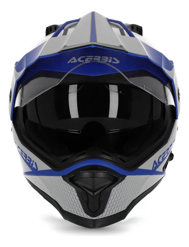 Casco Acerbis Reactive Graffix Azul