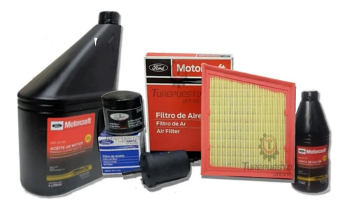 Kit Filtros + Aceite Motorcraft 5w30 Ford Ecosport 1.6 16v