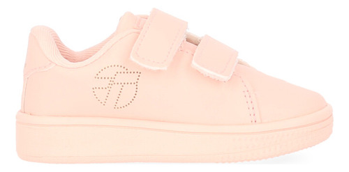 Zapatillas Topper Capitan Tt Velcro Infantil En Rosa | Stock